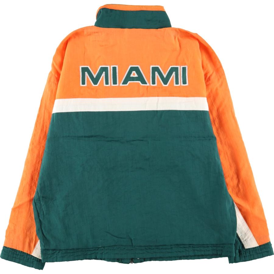 古着 90年代 APEX ONE VARSITY カレッジ ナイロンジャケット メンズXL  