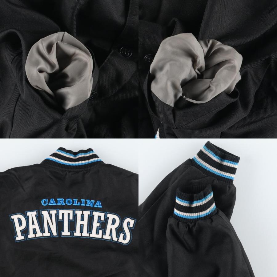 NFL カロライナ・パンサーズ リバーシブル スタジャン【XXL】