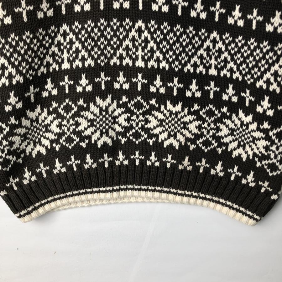 古着 90年代 ギャップ GAP オールドギャップ スノー柄 雪柄 コットンニットセーター メンズL相当 ヴィンテージ/eaa399450 GAP（ギャップ） 古着 90年代 オールドギャップ スノー柄 雪柄