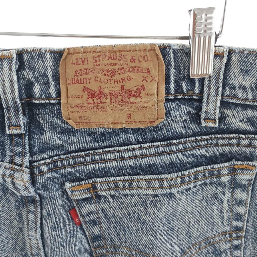 古着 リーバイス Levi's 550 テーパードデニムパンツ USA製 メンズw32 /eaa400010｜jamtrading1｜03