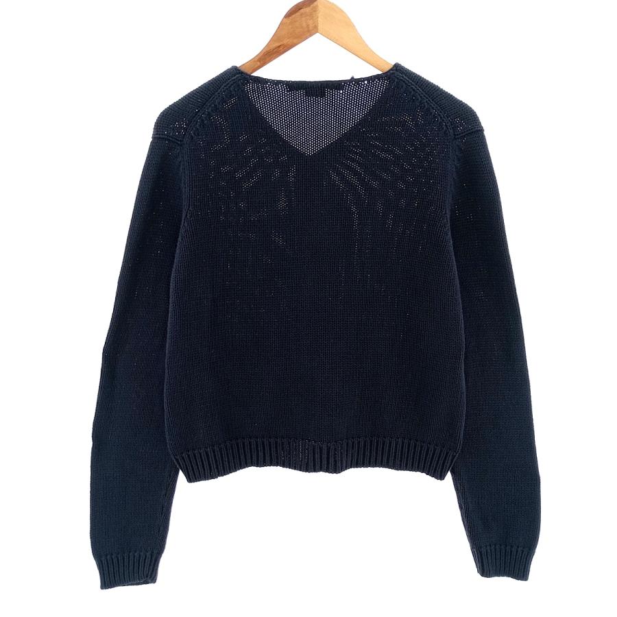Ralph Lauren - 古着 ラルフローレン Ralph Lauren RALPH LAUREN GOLF コットンニットフルジップセーター レディースL相当 /eaa400340 古着 ラルフローレン Ralph Lauren RALPH LAUREN GOLF コットン