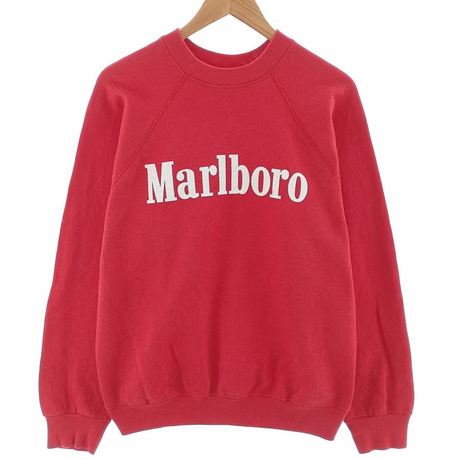 90s Tultex USA製 Marlboro マルボロ スウェットシャツ L 古着 90年代 Tultex Marlboro マールボロ アドバタイジング