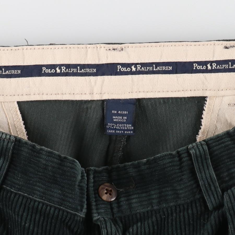 古着 ラルフローレン Ralph Lauren POLO RALPH LAUREN 太畝 ツータック