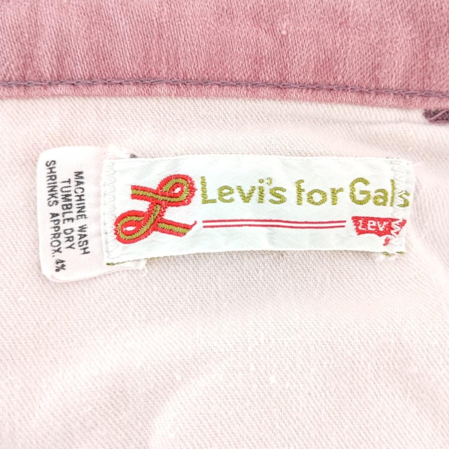 ［激レア］Levi’s フレアパンツ　ピンク Levi's 古着 60~70年代 リーバイス FOR GALS ビッグE ブーツ