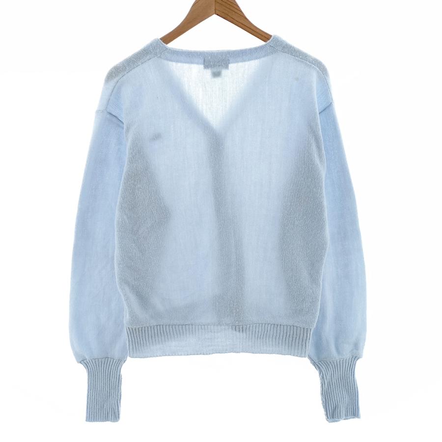 LACOSTE - 古着 ラコステ LACOSTE CLUB アクリルニットカーディガン USA製 36 レディースM相当 /eaa401611 LACOSTE 古着 ラコステ CLUB アクリルニットカーディガン USA製