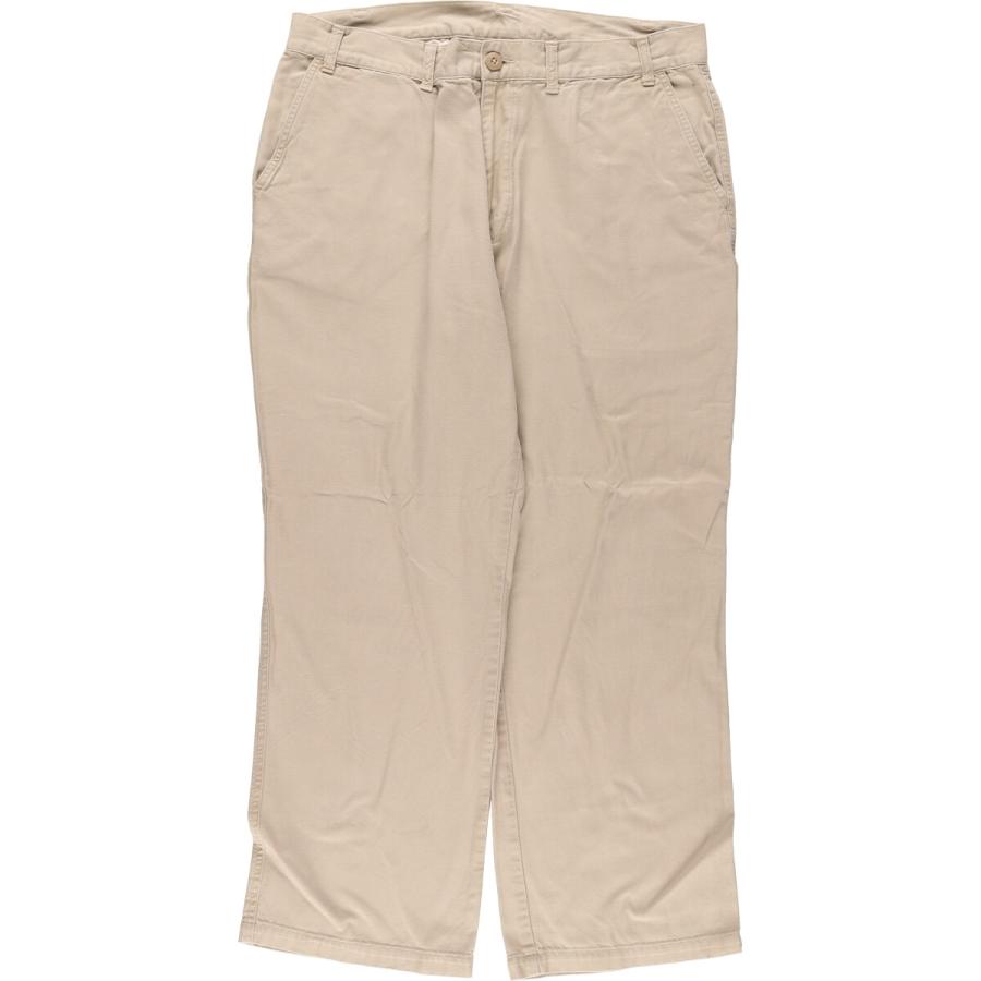 パタゴニア ワイドノータックチノパンツ オーガニックコットン ベージュ W35 patagonia - 16年製 パタゴニア オールウェア ショーツ メンズ