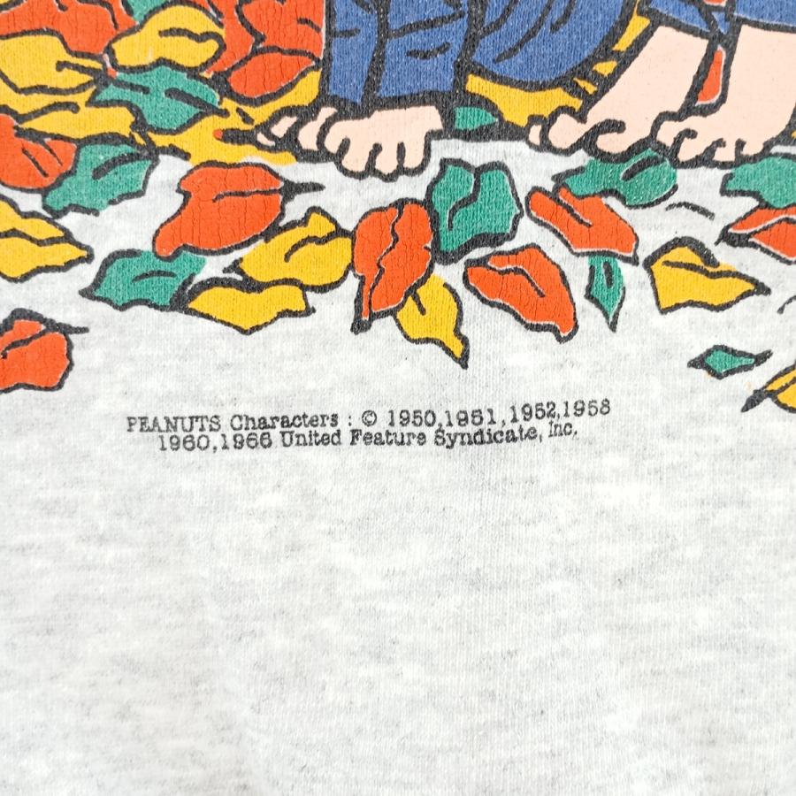 古着 90年代 TULTEX SNOOPY スヌーピー キャラクタースウェットシャツ