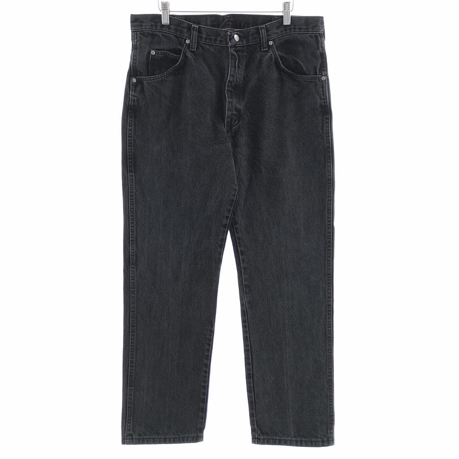 Wrangler（ラングラー） 古着 90年代 ブラックデニム テーパードデニム