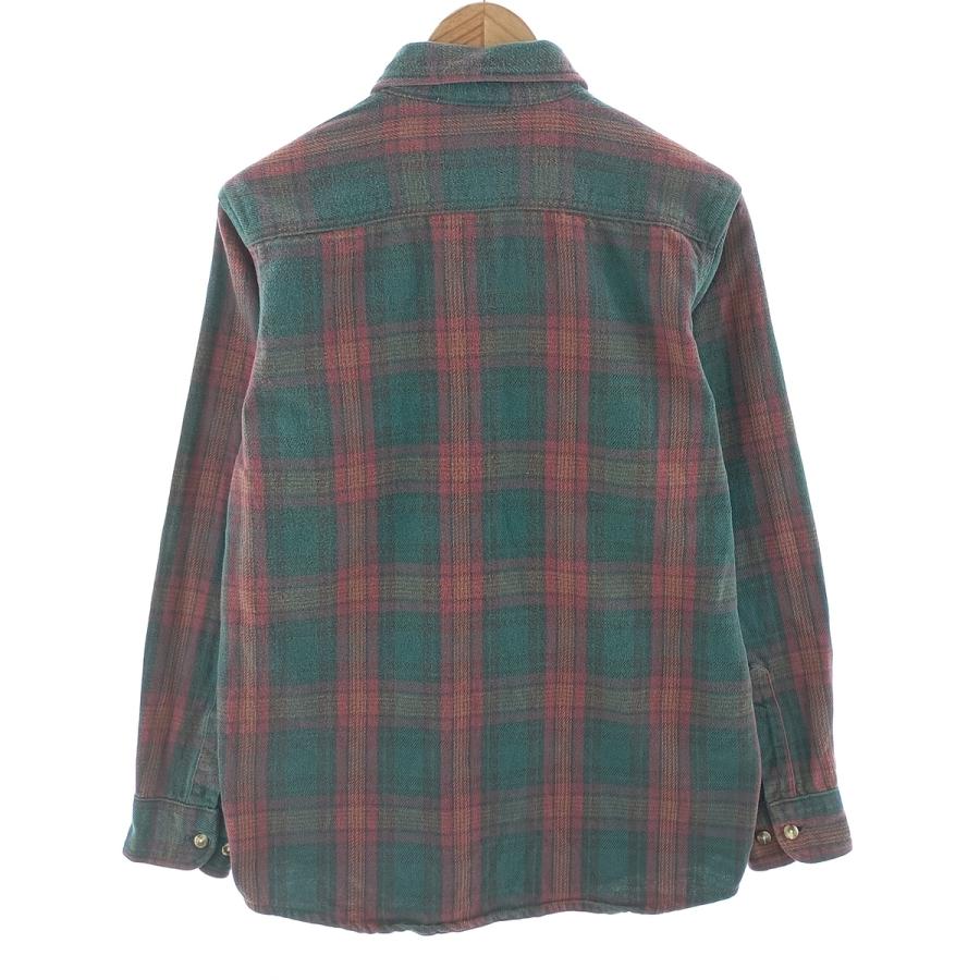 希少 USA製 90's FIVE BROTHER ヘビー ネルシャツ ブラック five brother ヘビー ネルシャツ XL/90s 黒 グレー ファイブ