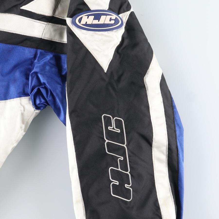 【00s】 HJC 中綿レーシングジャケット　個性古着　ナイロンジャケット 00s】 HJC 中綿レーシングジャケット個性古着ナイロンジャケット