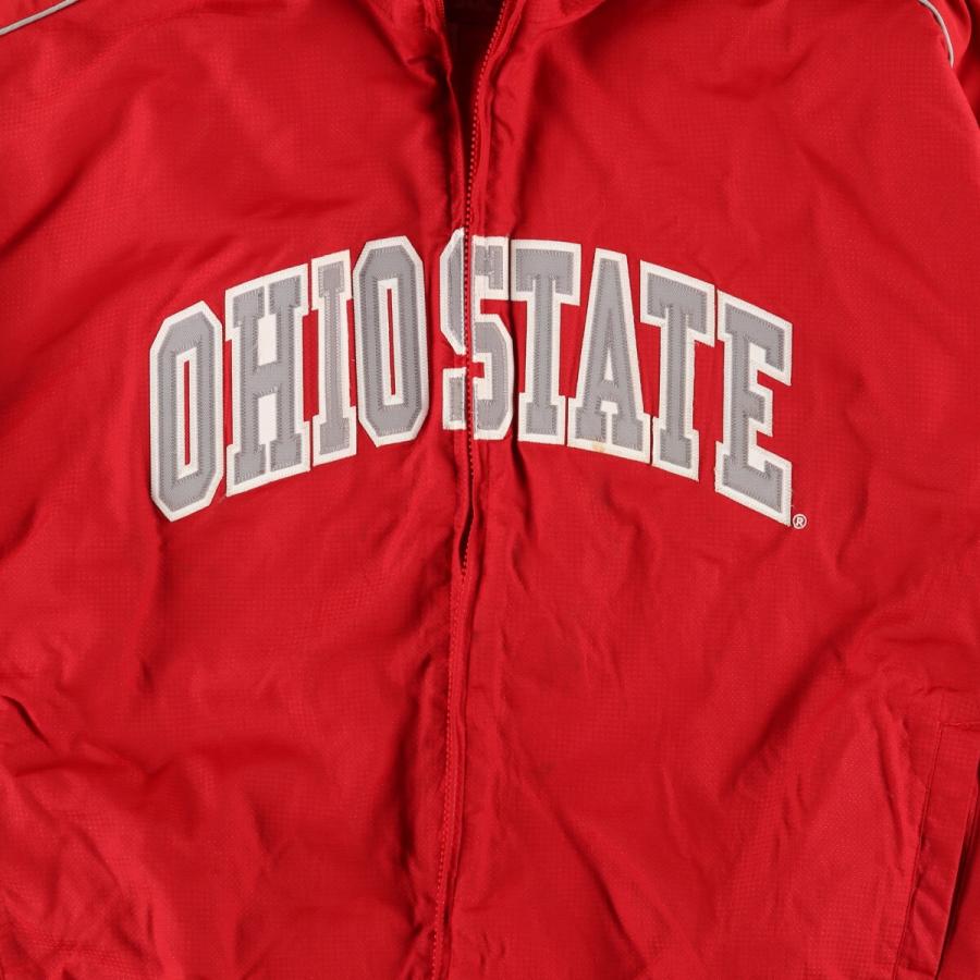 古着 majestic OHIO STATE オハイオ大学 ナイロンジャケット メンズXL 