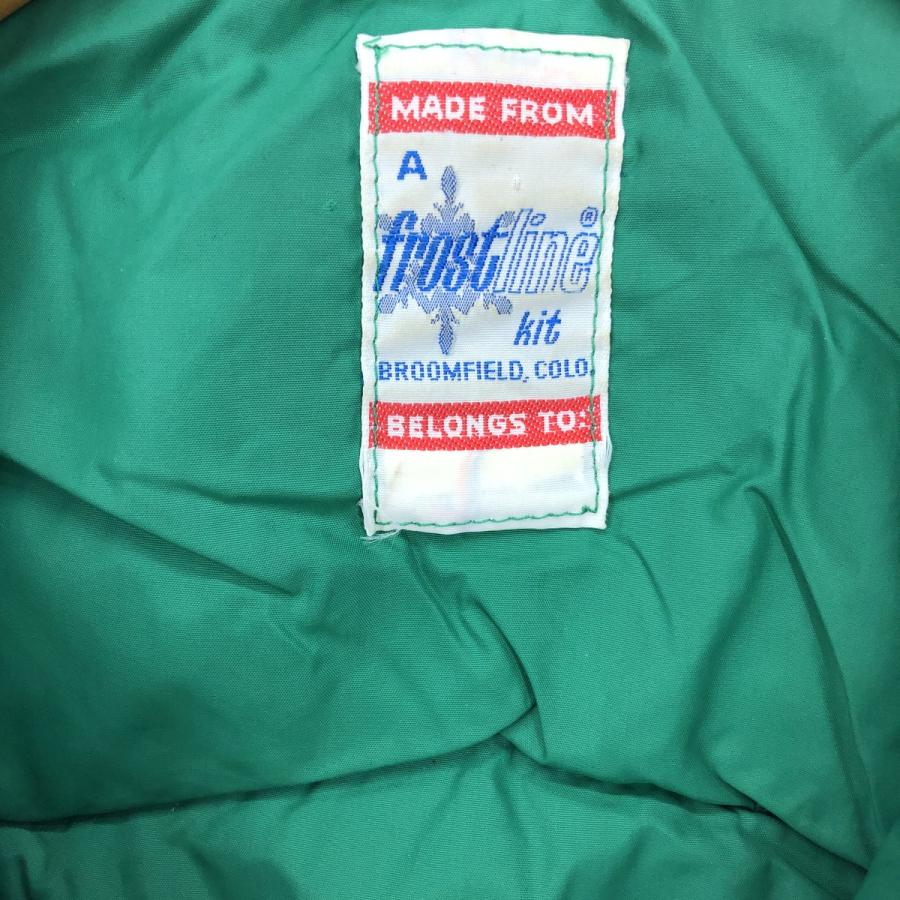 80sビンテージ frostline ダウンベスト 古着 80年代 frost line ダウンベスト レディースM ヴィンテージ