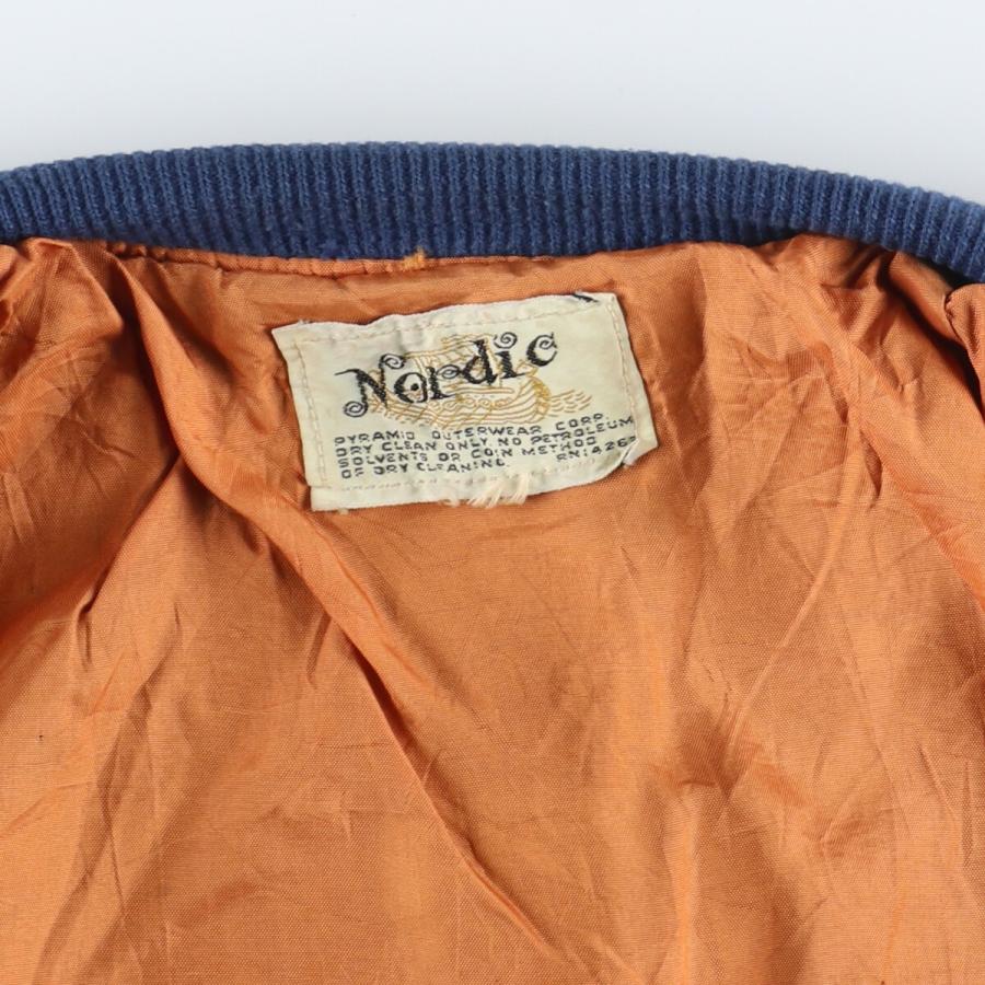 古着 60~70年代 Nordic ウールスタジャン アワードジャケット 古着 60~70年代 Nordic ウールスタジャン アワードジャケット