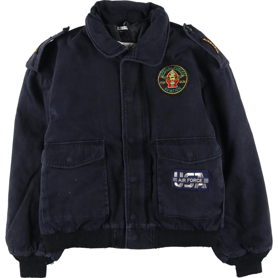 古着 PILOT JACKET M90 ミリタリージャケット メンズM 