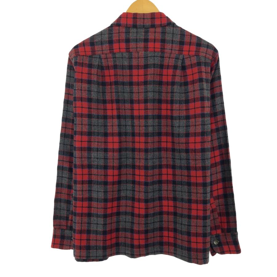 PENDLETON 古着 50年代 ペンドルトン チェック柄 オープンカラー