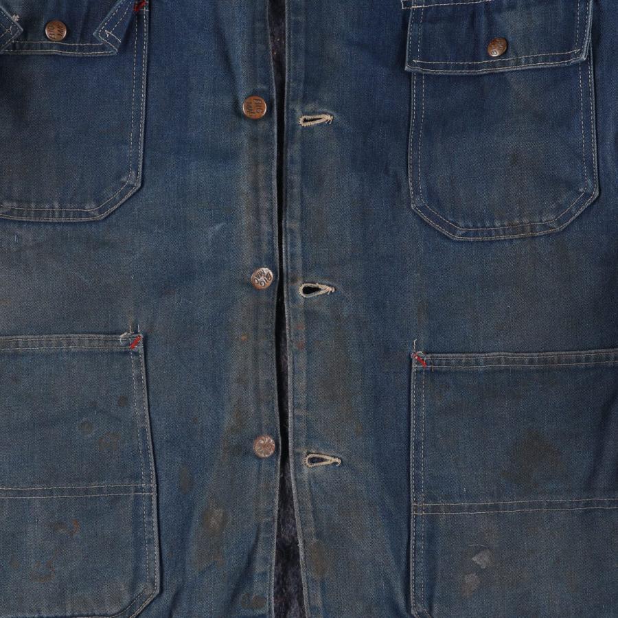 古着 80年代 ビッグマック BIG MAC デニムカバーオール メンズXL