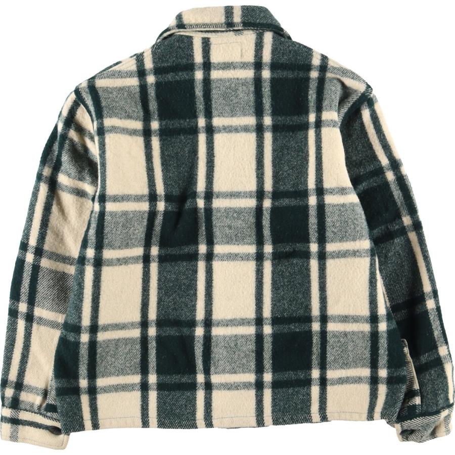 古着 50年代 チペワ CHIPPEWA チェック柄 ウールシャツジャケット 