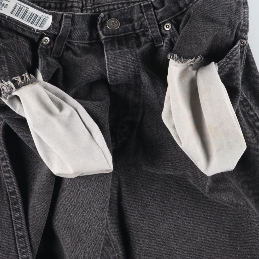 Dickies 古着 ディッキーズ ブラックデニムパンツ メンズw32