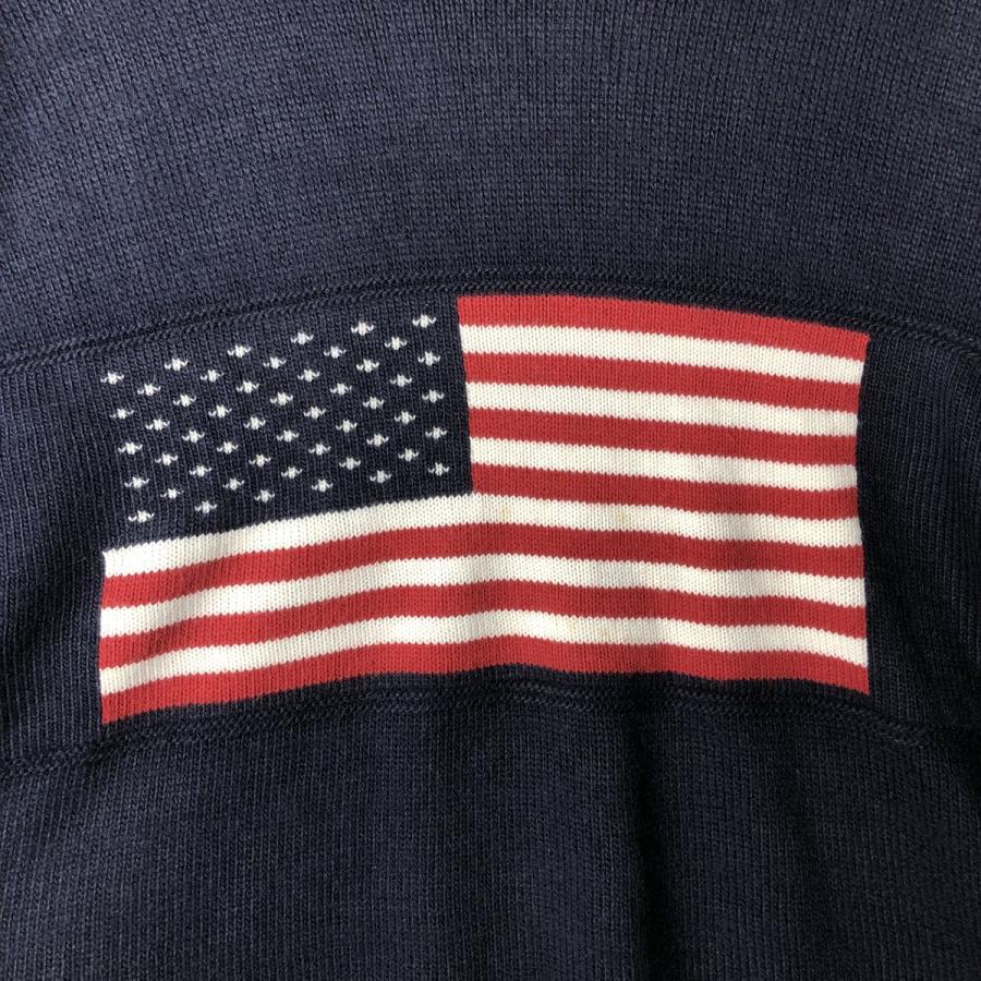 NEW ERA（ニューエラ） 古着 90年代 星条旗柄 アクリルニットセーター