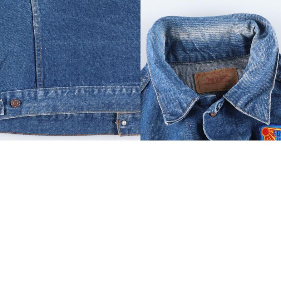 Levi's 古着 70~80年代 リーバイス 70505-0213 袖カットオフ Levi's 古着 70~80年代 リーバイス 70505-0213 袖カットオフ