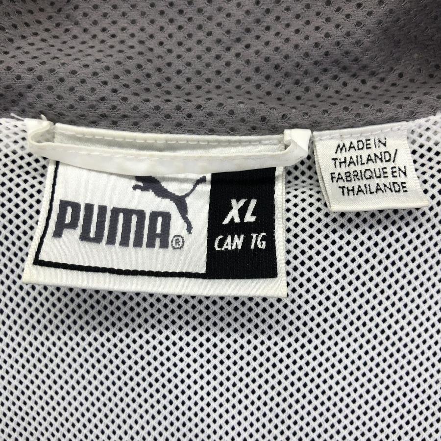 古着 プーマ PUMA 袖プリント ウインドブレーカー メンズXL /eaa412824｜jamtrading1｜03