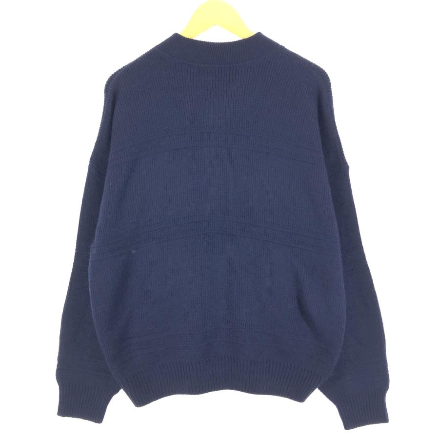 古着 WEST BAY POLO CLUB アクリルニットカーディガン カナダ製 メンズ 