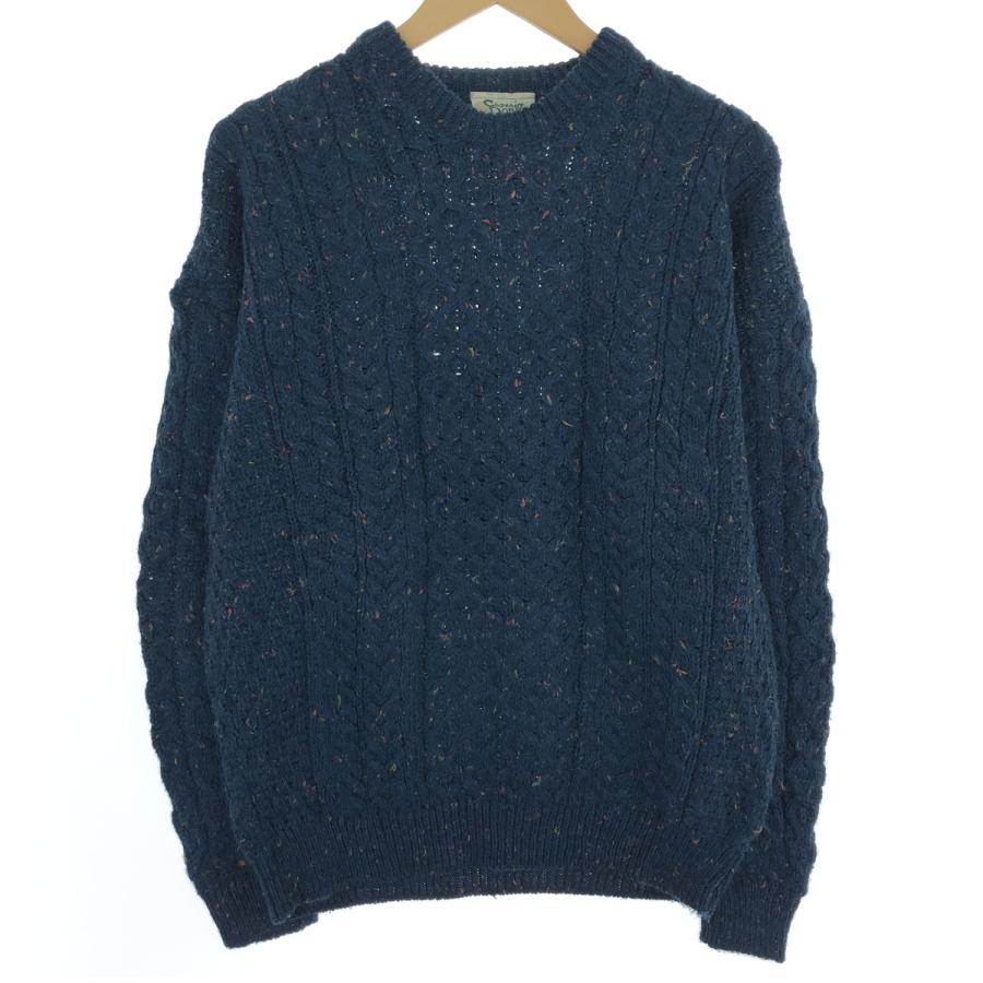 アイルランド製 carraig donn　フィッシャーマン アランニット Yahoo!オークション - CARRAIG DONN アラン ニット