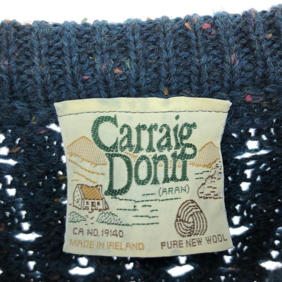 古着 90年代 Carraig Donn フィッシャーマン アランニットセーター