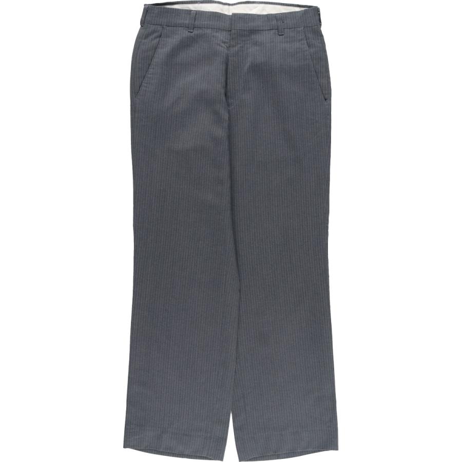 LEVI'S グレー ストライプ スラックス