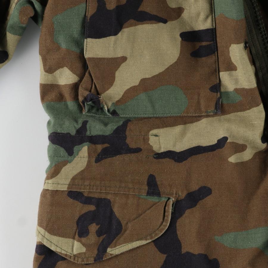 古着 90年代 米軍実品 M-65 迷彩柄 ウッドランドカモ ミリタリー