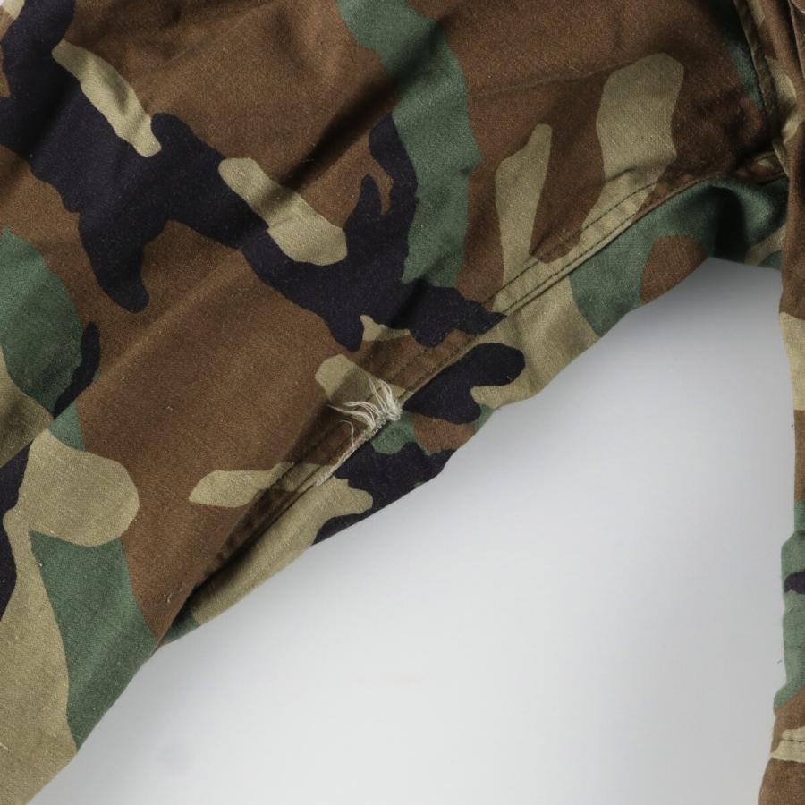 古着 90年代 米軍実品 M-65 迷彩柄 ウッドランドカモ ミリタリー