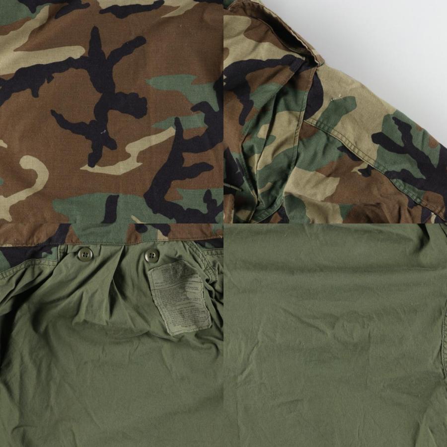 古着 90年代 米軍実品 M-65 迷彩柄 ウッドランドカモ ミリタリー