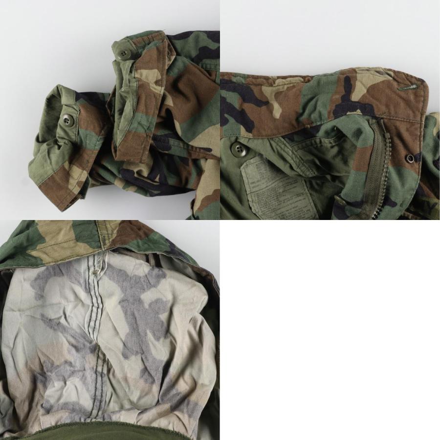 古着 90年代 米軍実品 M-65 迷彩柄 ウッドランドカモ ミリタリー