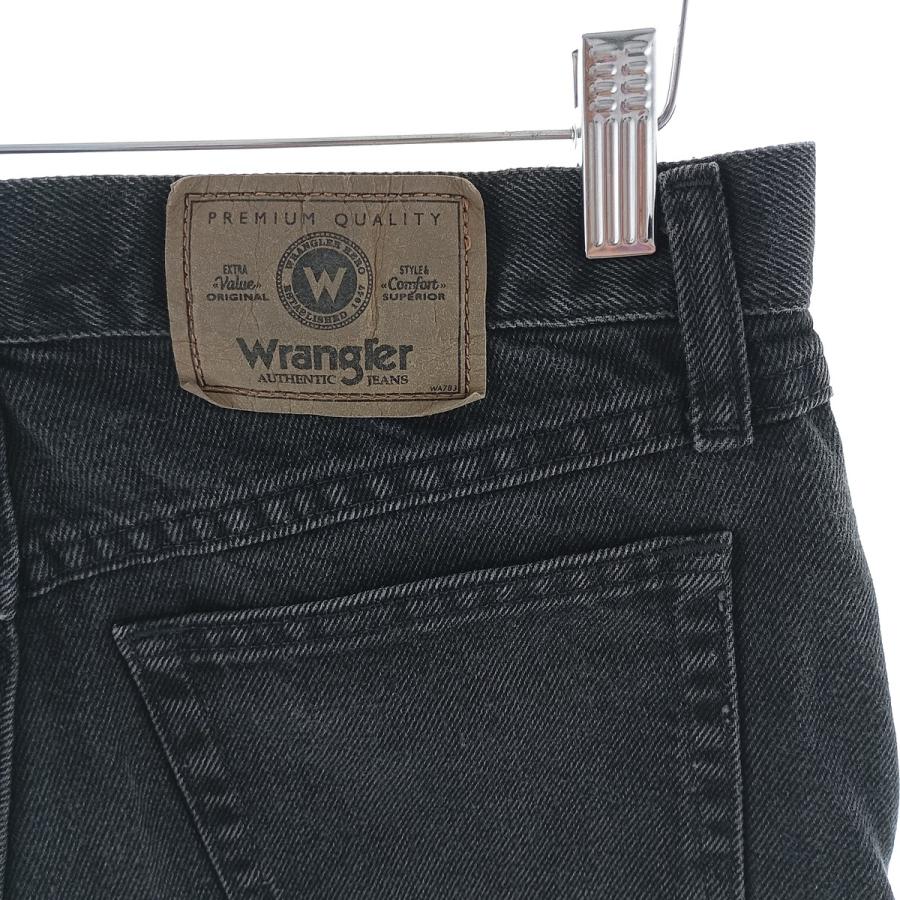 Wrangler（ラングラー） 古着 ブラックデニム テーパードデニムパンツ