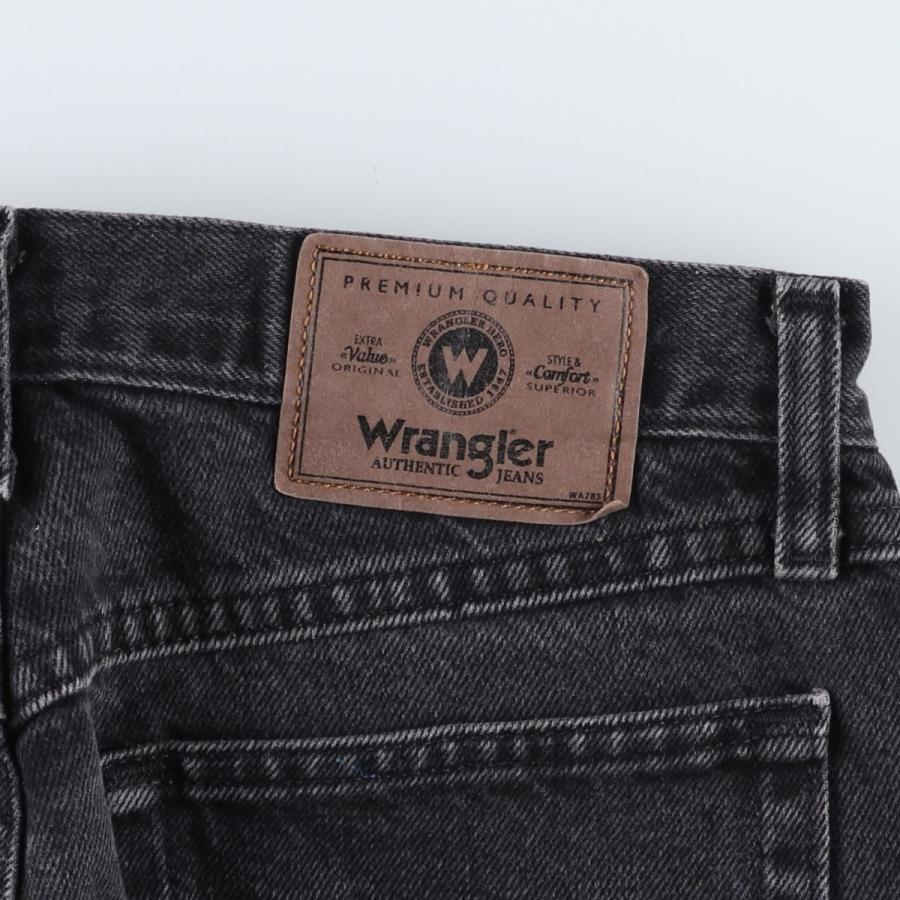 Wrangler（ラングラー） 古着 ブラックデニム テーパードデニムパンツ