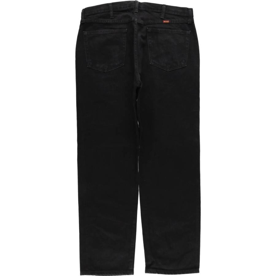 古着 ラスラー RUSTLER ブラックデニム ストレートデニムパンツ メンズw36相当/eaa417081 古着 ラスラー RUSTLER ブラックデニム ストレートデニムパンツ メンズ