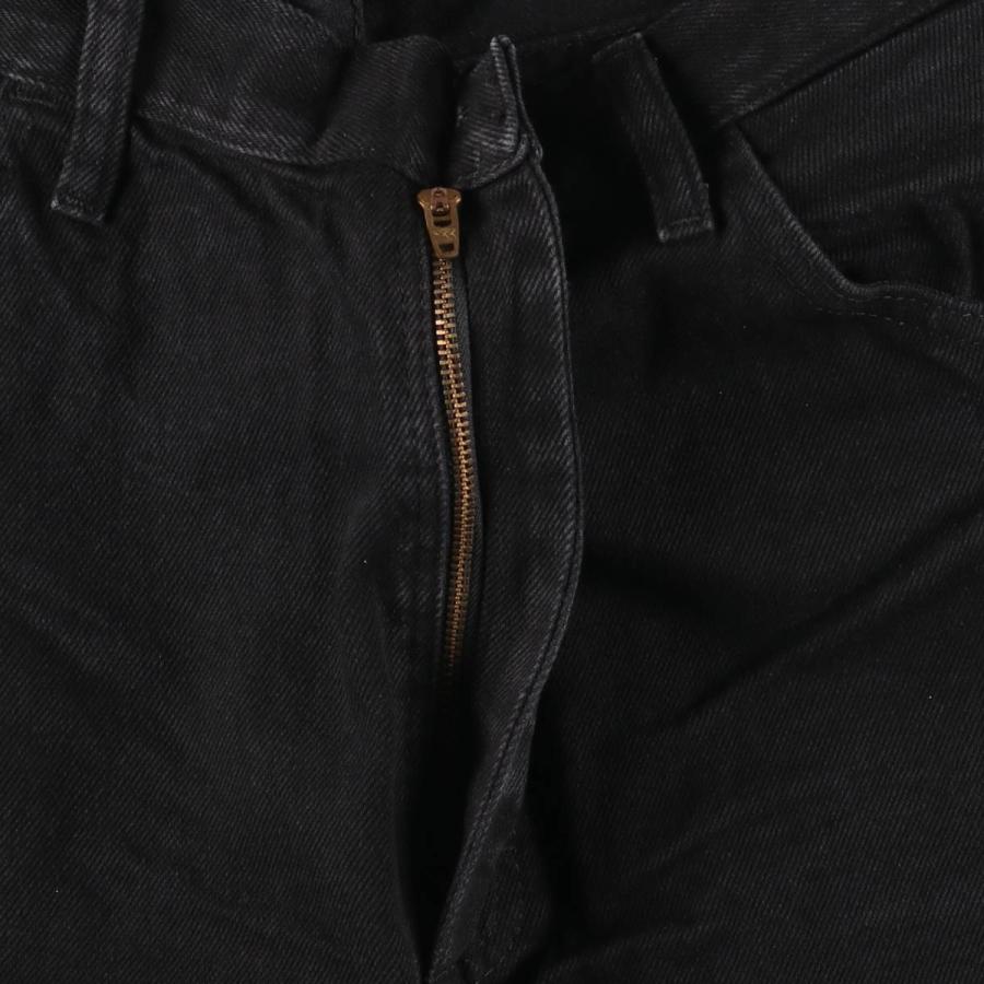 古着 ラスラー RUSTLER ブラックデニム ストレートデニムパンツ メンズ