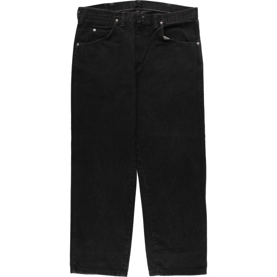 Wrangler（ラングラー） 古着 90年代 ブラックデニム ストレートデニム