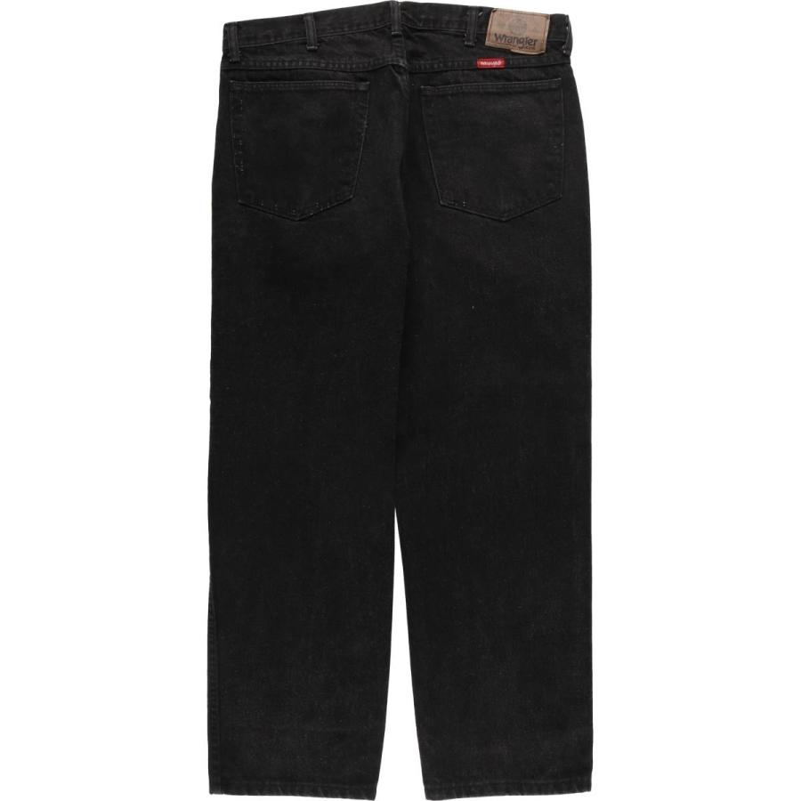 Wrangler（ラングラー） 古着 90年代 ブラックデニム ストレートデニム
