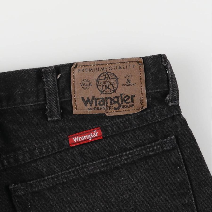 Wrangler（ラングラー） 古着 90年代 ブラックデニム ストレートデニム