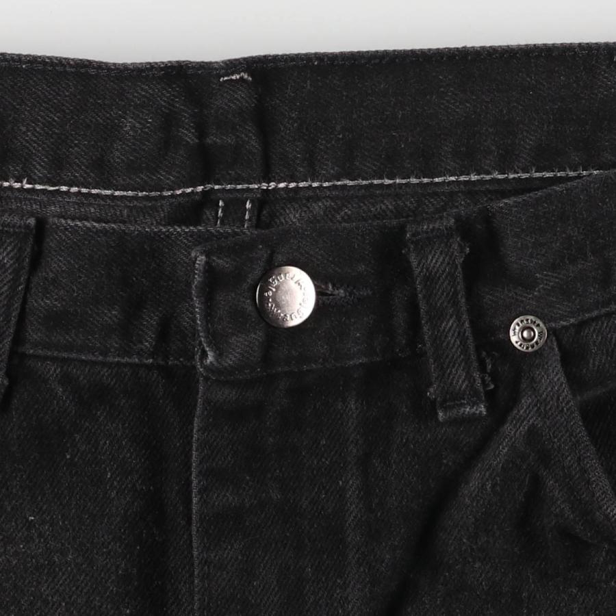 Wrangler（ラングラー） 古着 90年代 ブラックデニム ストレートデニム
