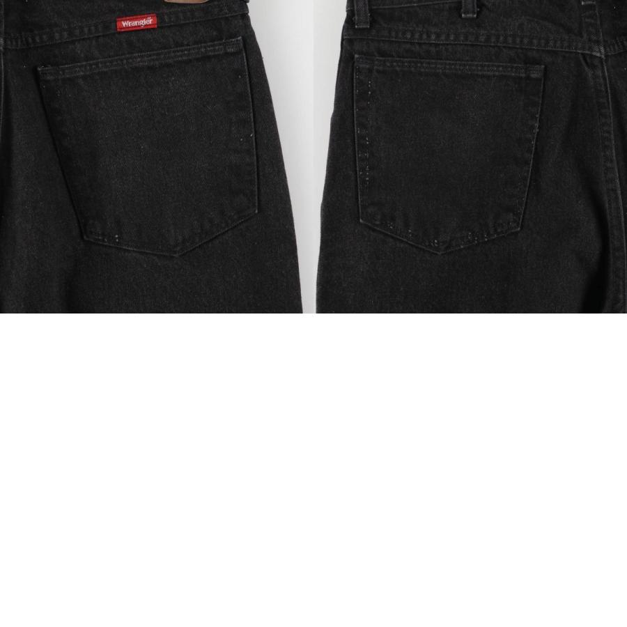 Wrangler（ラングラー） 古着 90年代 ブラックデニム ストレートデニム