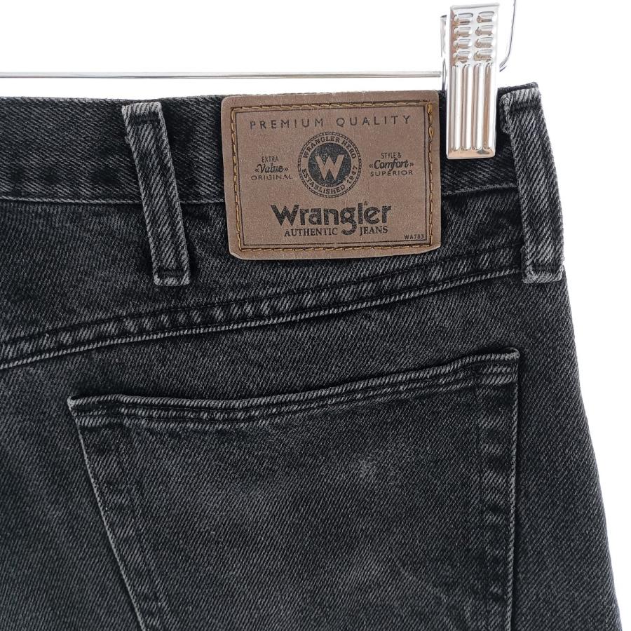 Wrangler（ラングラー） 古着 ブラックデニム テーパードデニムパンツ 