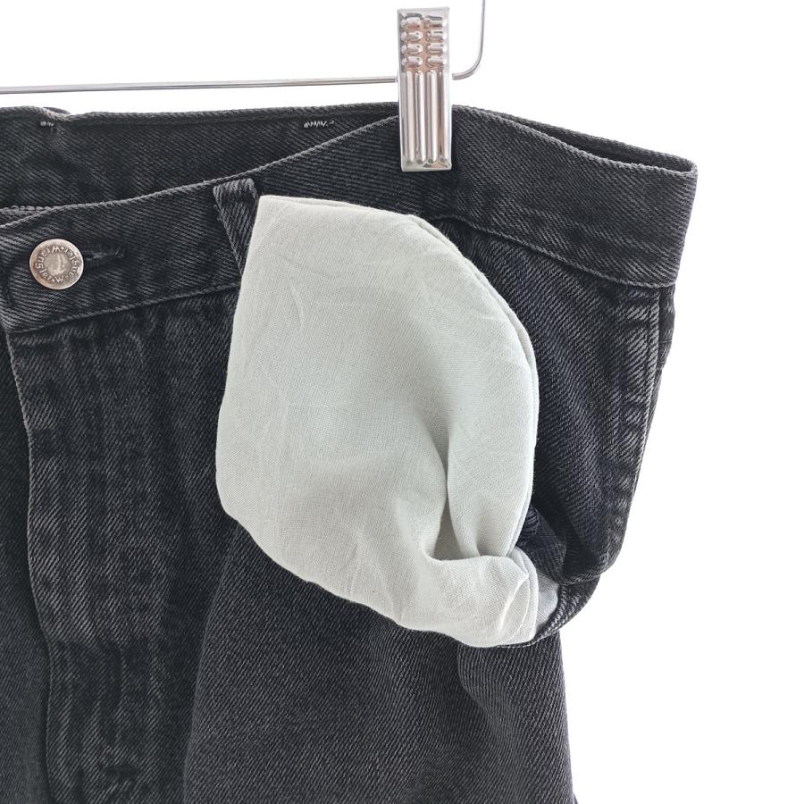 Wrangler（ラングラー） 古着 ブラックデニム テーパードデニムパンツ 