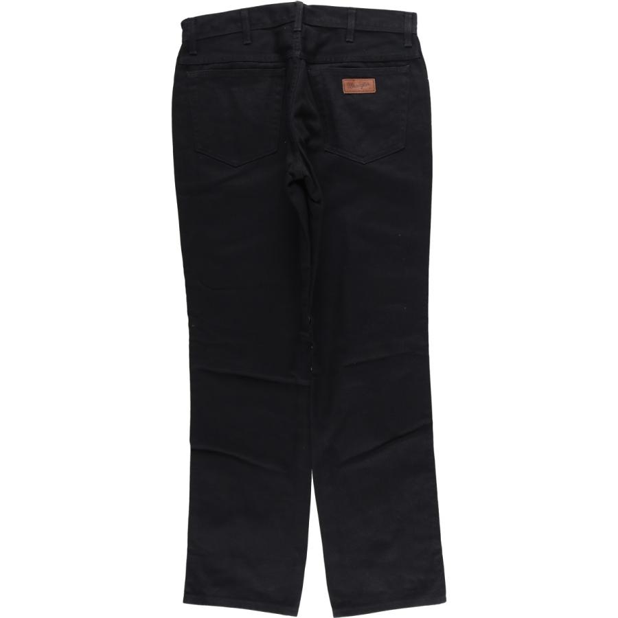 古着 ラングラー Wrangler REGULAR FIT ブラックデニム テーパードデニムパンツ メンズw34相当/eaa417256 Wrangler（ラングラー） 古着 Wrangler REGULAR FIT ブラックデニム