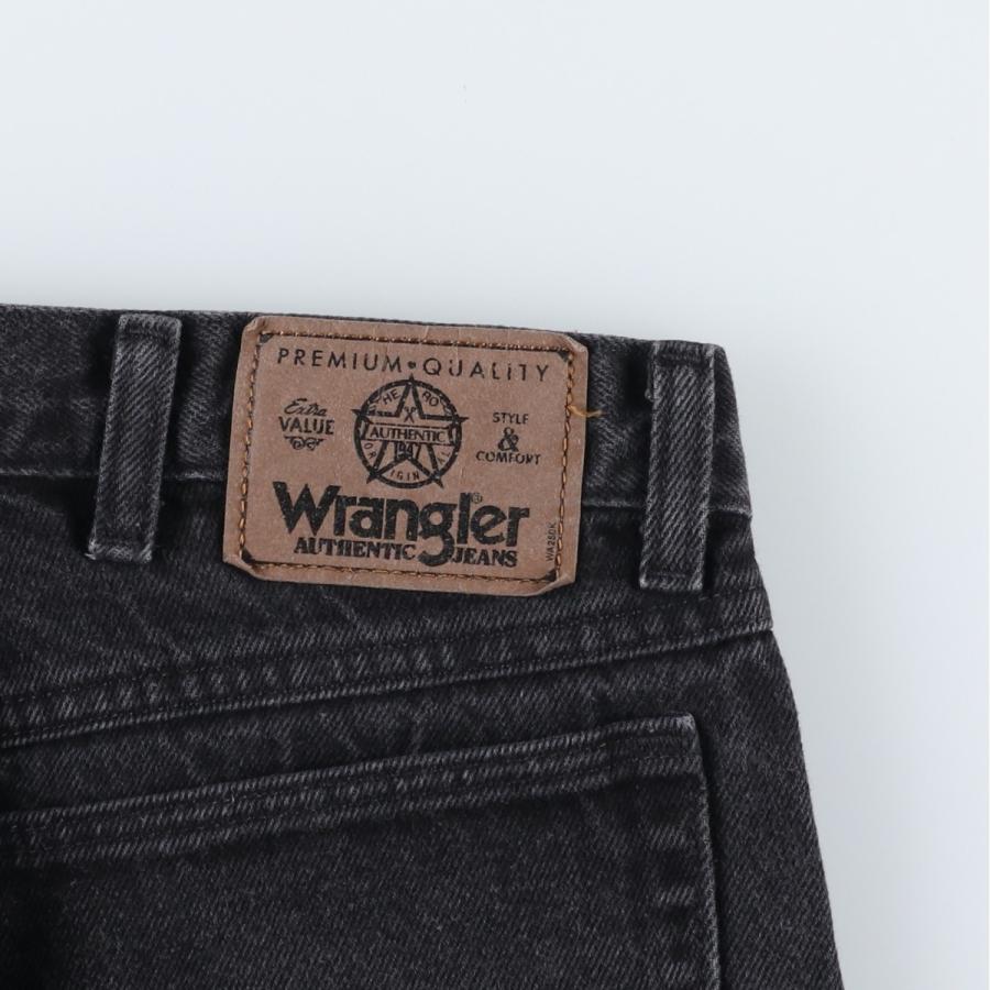Wrangler（ラングラー） 古着 ブラックデニム テーパードデニムパンツ