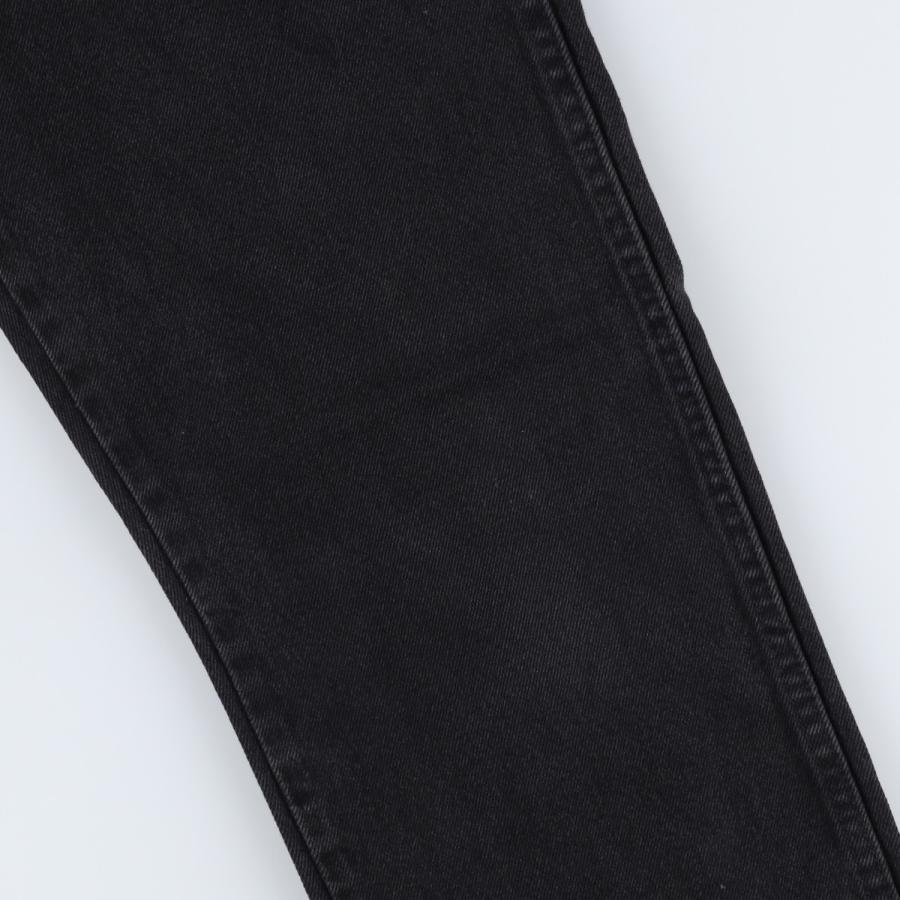 古着 ラスラー RUSTLER ブラックデニム ストレートデニムパンツ メンズ