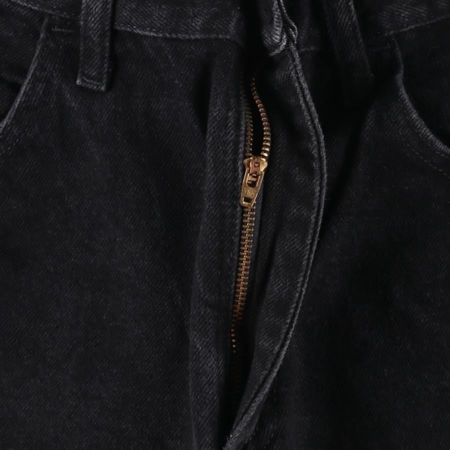 古着 ラスラー RUSTLER ブラックデニム ストレートデニムパンツ メンズ
