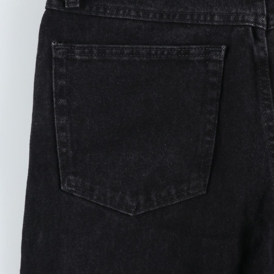 古着 ラスラー RUSTLER ブラックデニム ストレートデニムパンツ メンズ