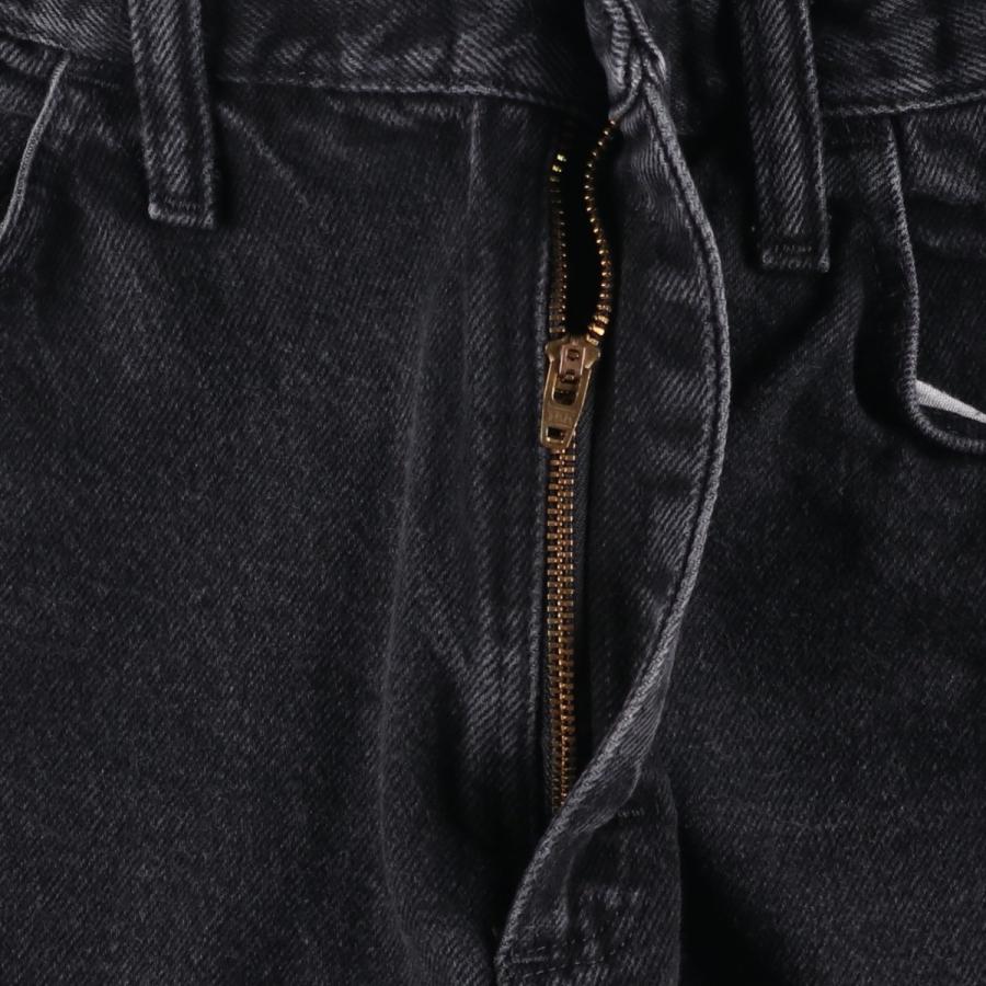 古着 ラスラー RUSTLER ブラックデニム ストレートデニムパンツ メンズ